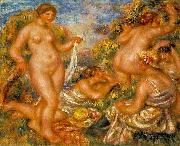 Pierre-Auguste Renoir Bathers, France oil painting artist